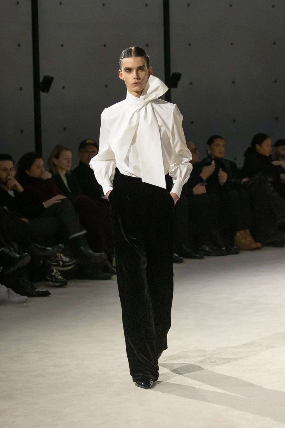 Saint Laurent Fall Winter 2023 2024 Menswear Runway Magazine 1