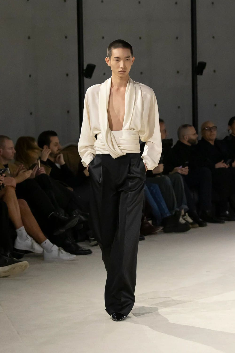Saint Laurent Fall Winter 2023 2024 Menswear Runway Magazine 24