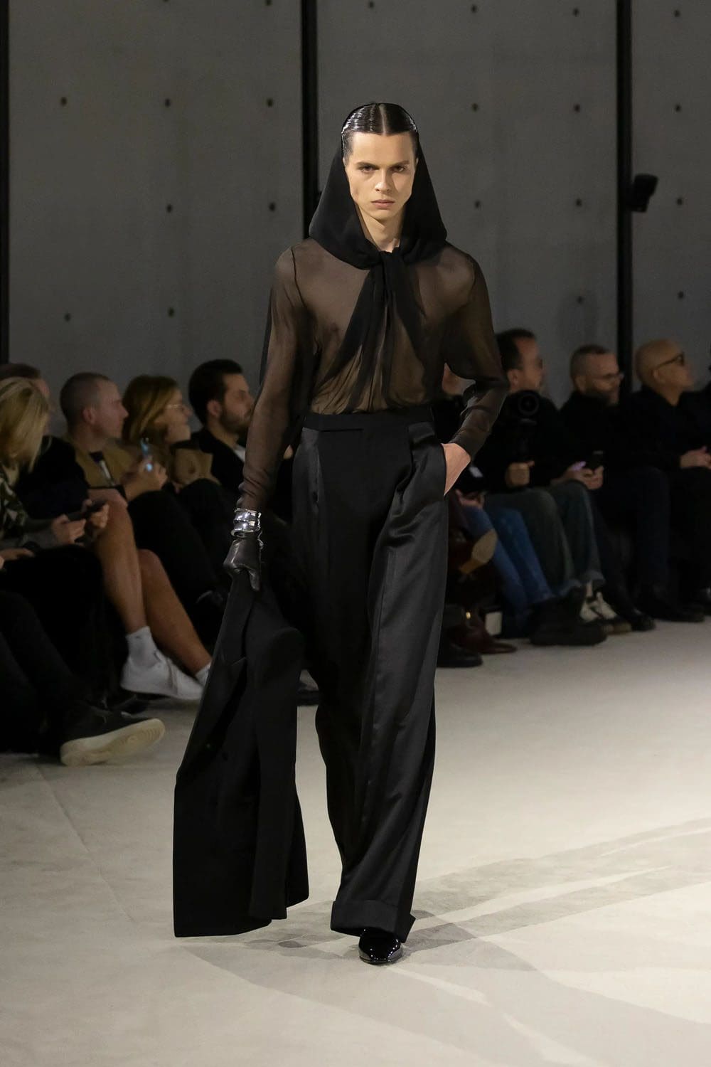 Saint Laurent Fall Winter 2023 2024 Menswear Runway Magazine 35