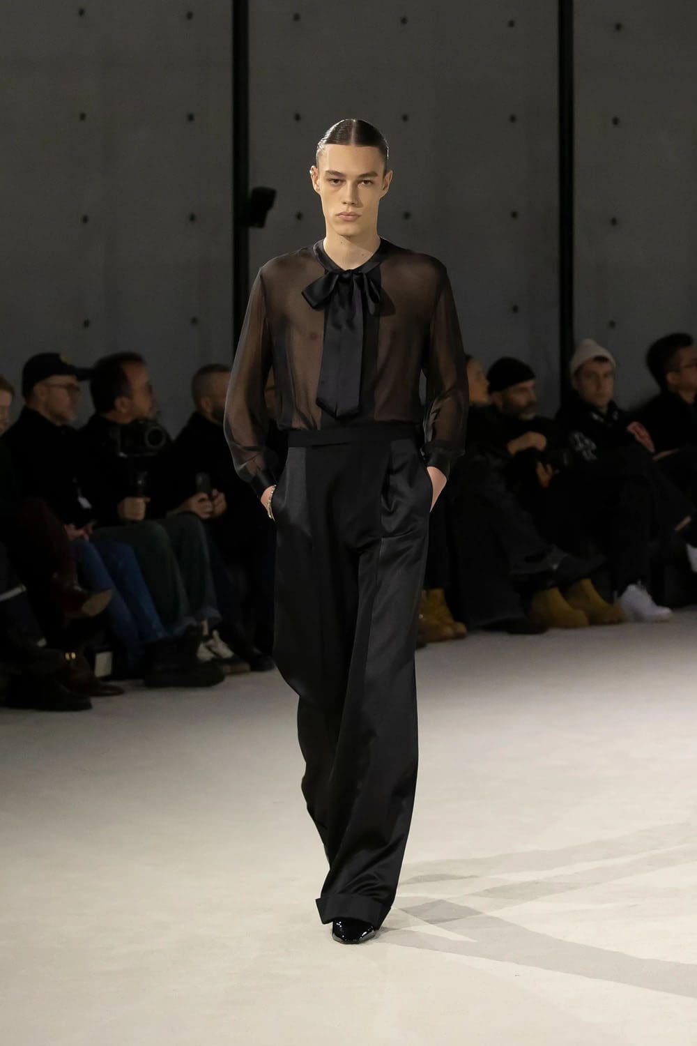 Saint Laurent Fall Winter 2023 2024 Menswear Runway Magazine 44