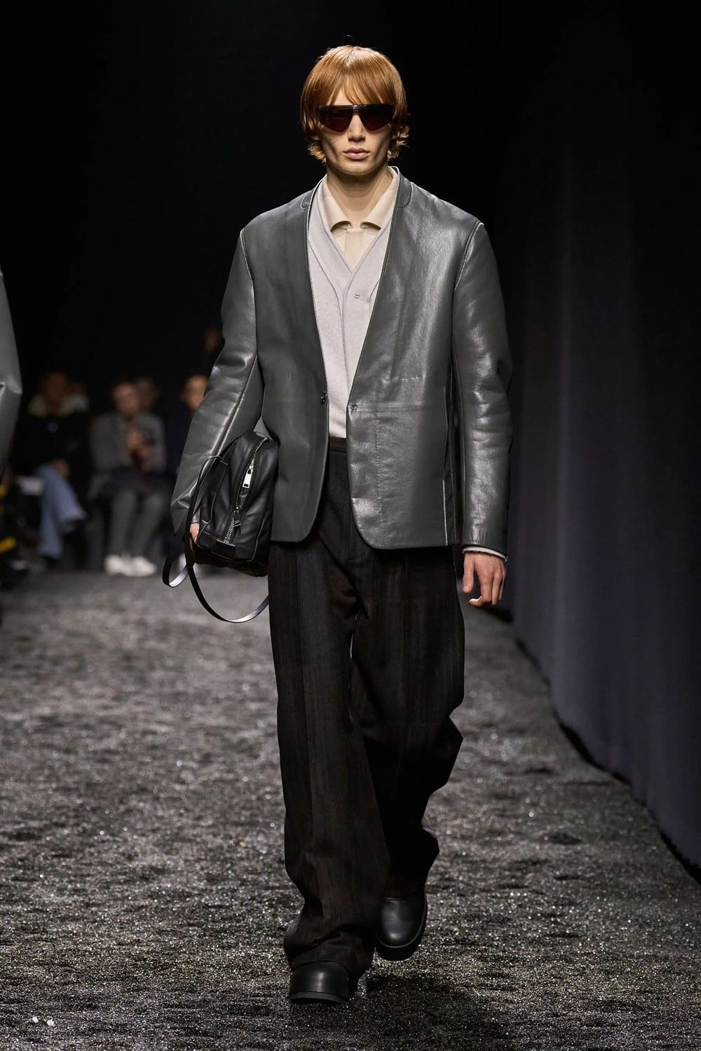 Zegna Automne Hiver 2023 2024 Vêtements pour hommes Runway Magazine 39