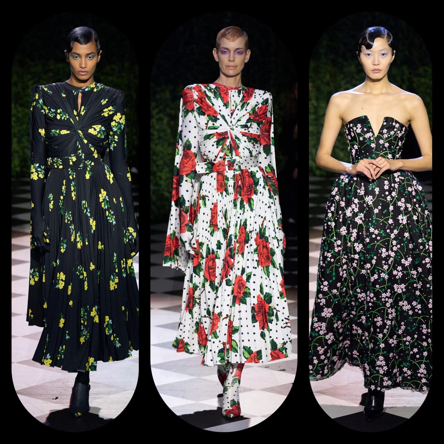1 Richard Quinn Autunno Inverno 2023 2024 Londra Runway Magazine