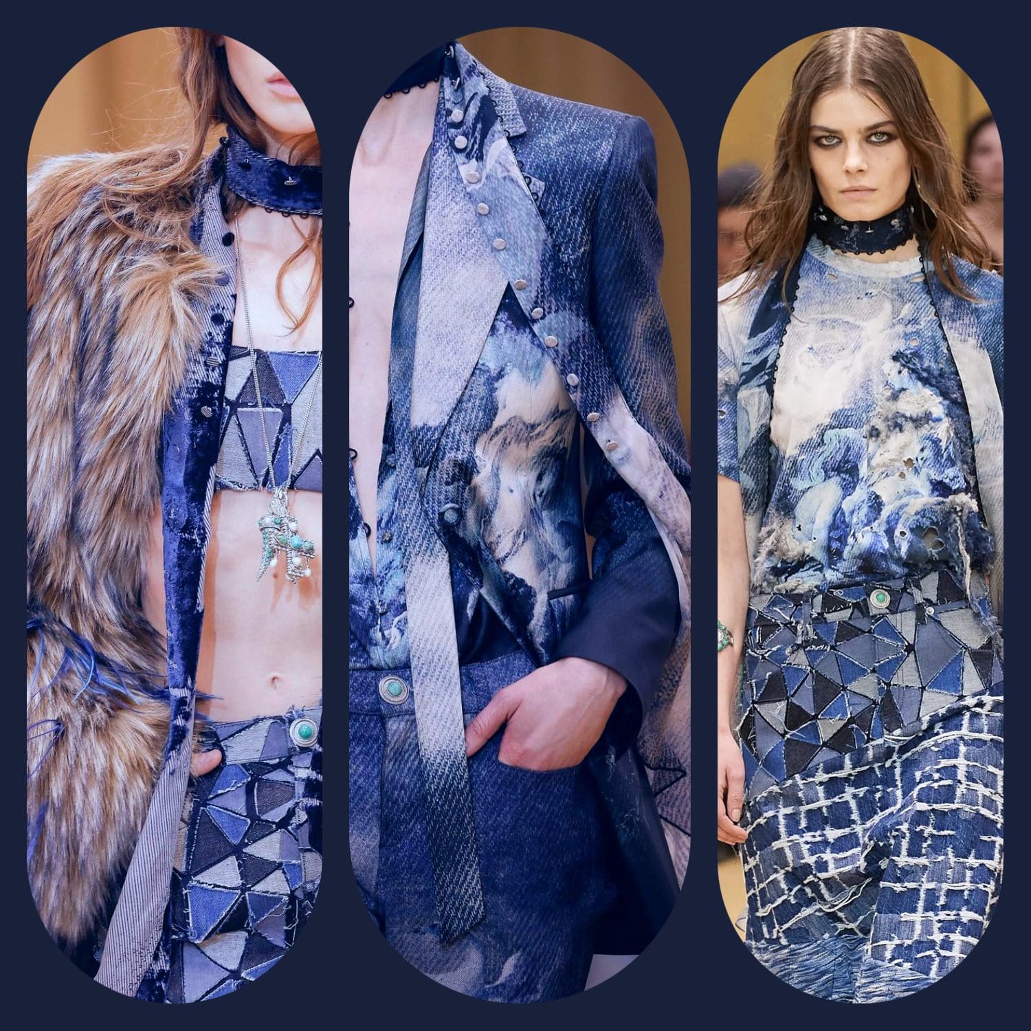 1 Roberto Cavalli Outono Inverno 2023 2024 Milão Runway revista