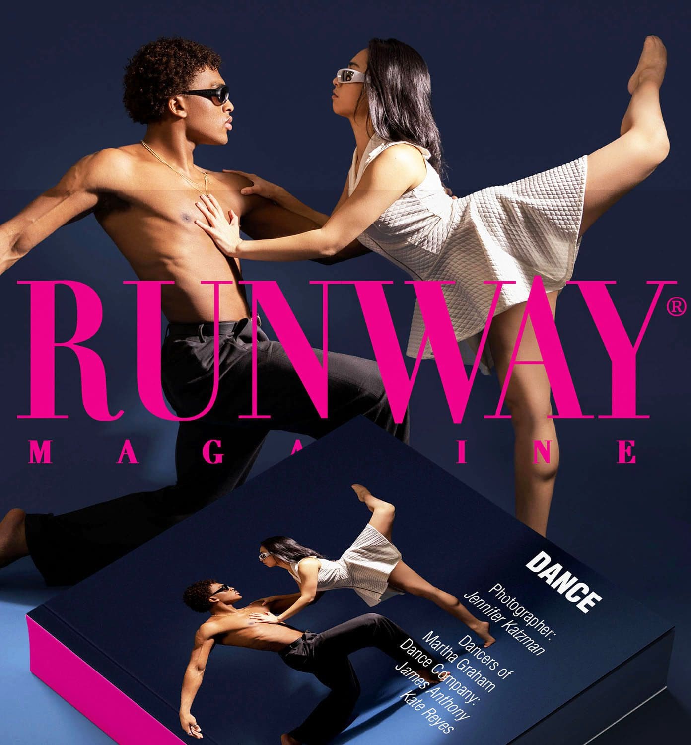 1 Runway Журнал 2023 Фотография Дженнифер Кацман Танец Марта Грэм Танцевальная Компания Джеймс Энтони Кейт Рейес
