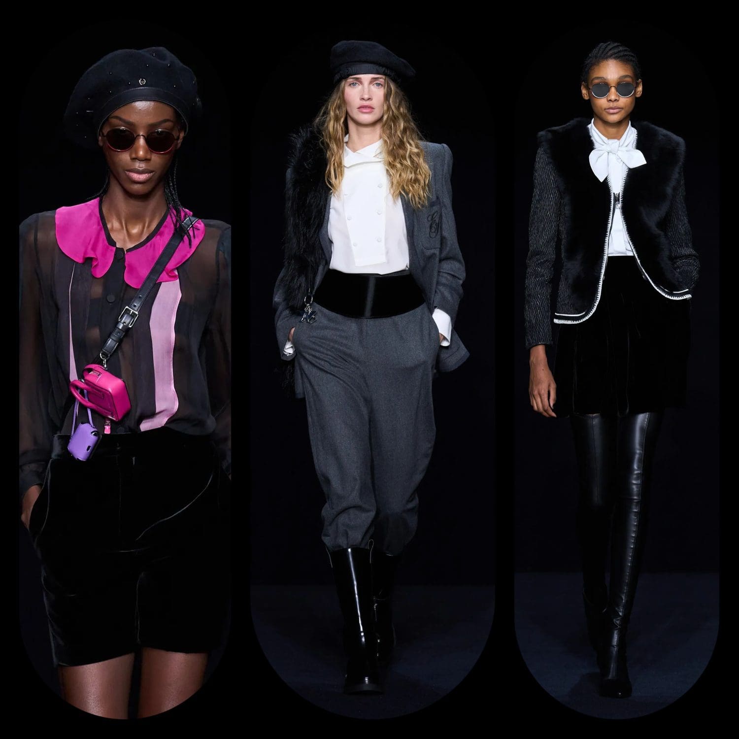 2 Emporio Armani Outono Inverno 2023 2024 Pronto para vestir Runway revista
