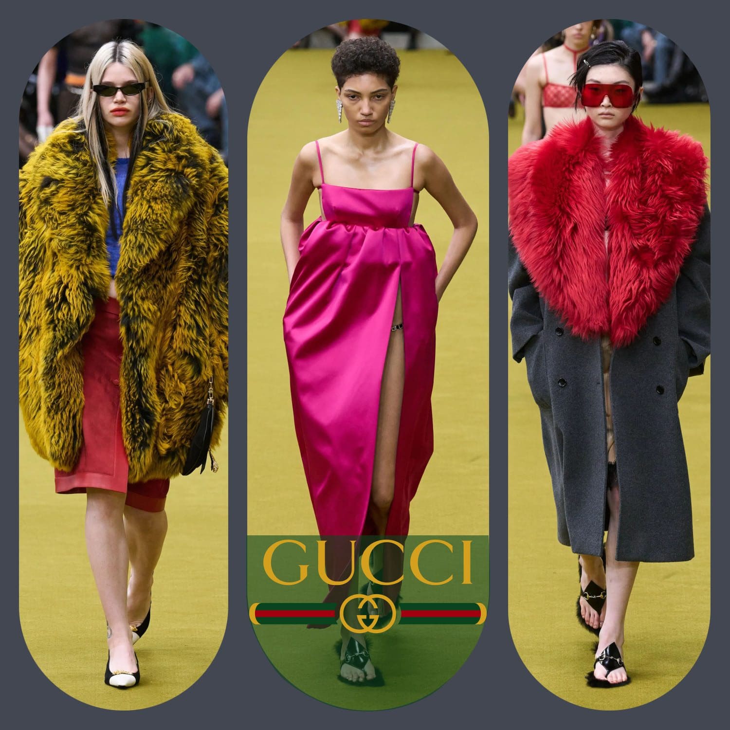 2 Gucci Automne Hiver 2023 2024 Milan Runway Magazine