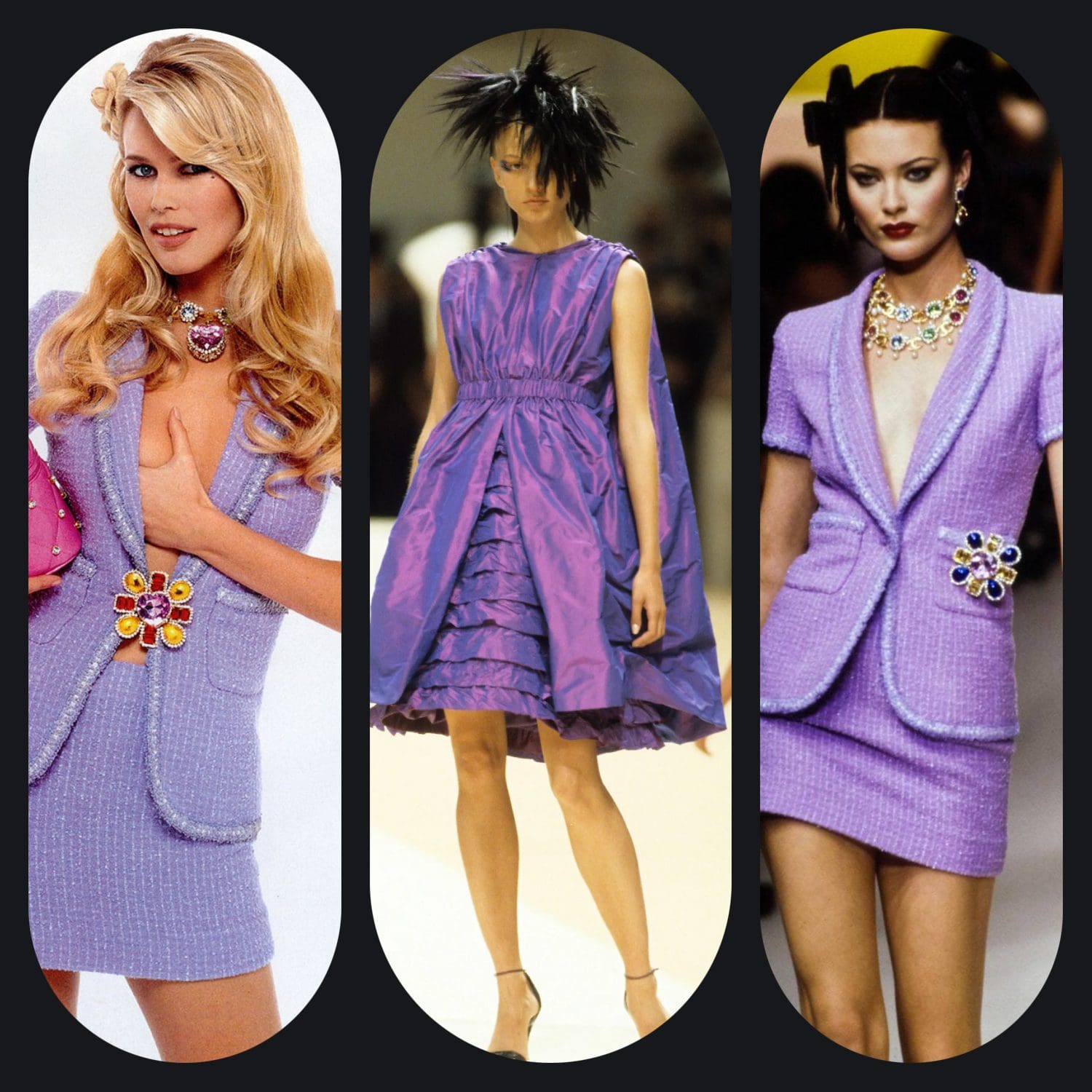 2 Karl Lagerfeld para Chanel 1990