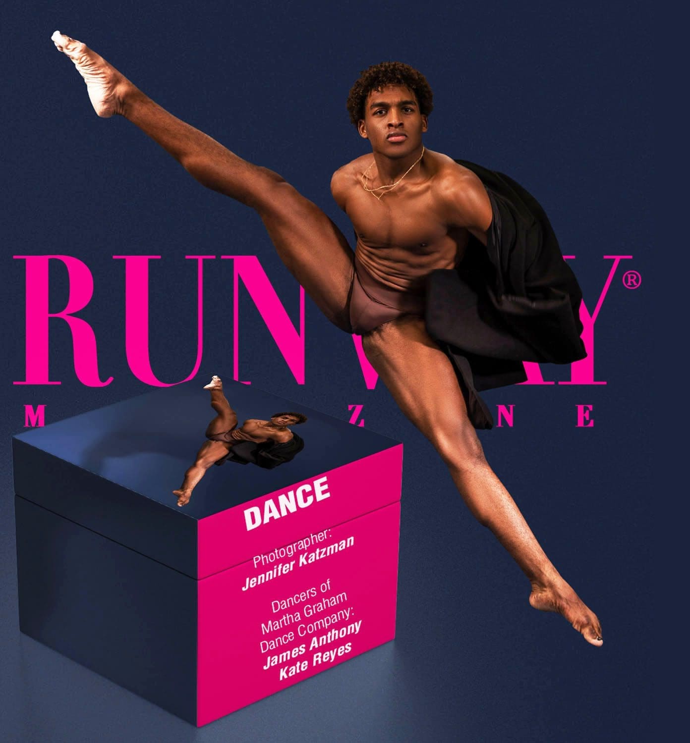 2 Runway Magazine 2023 Photography Jennifer Katzman Dance Martha Graham Dance Company James Anthony Kate Reyes