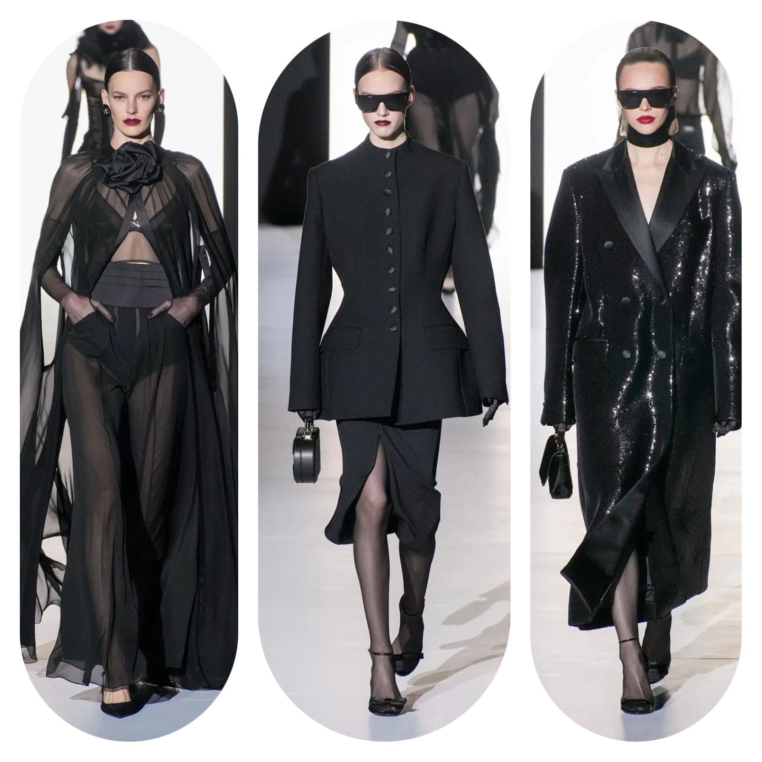 3 Dolce Gabbana outono inverno 2023 2024 Milão pronto para vestir Runway revista