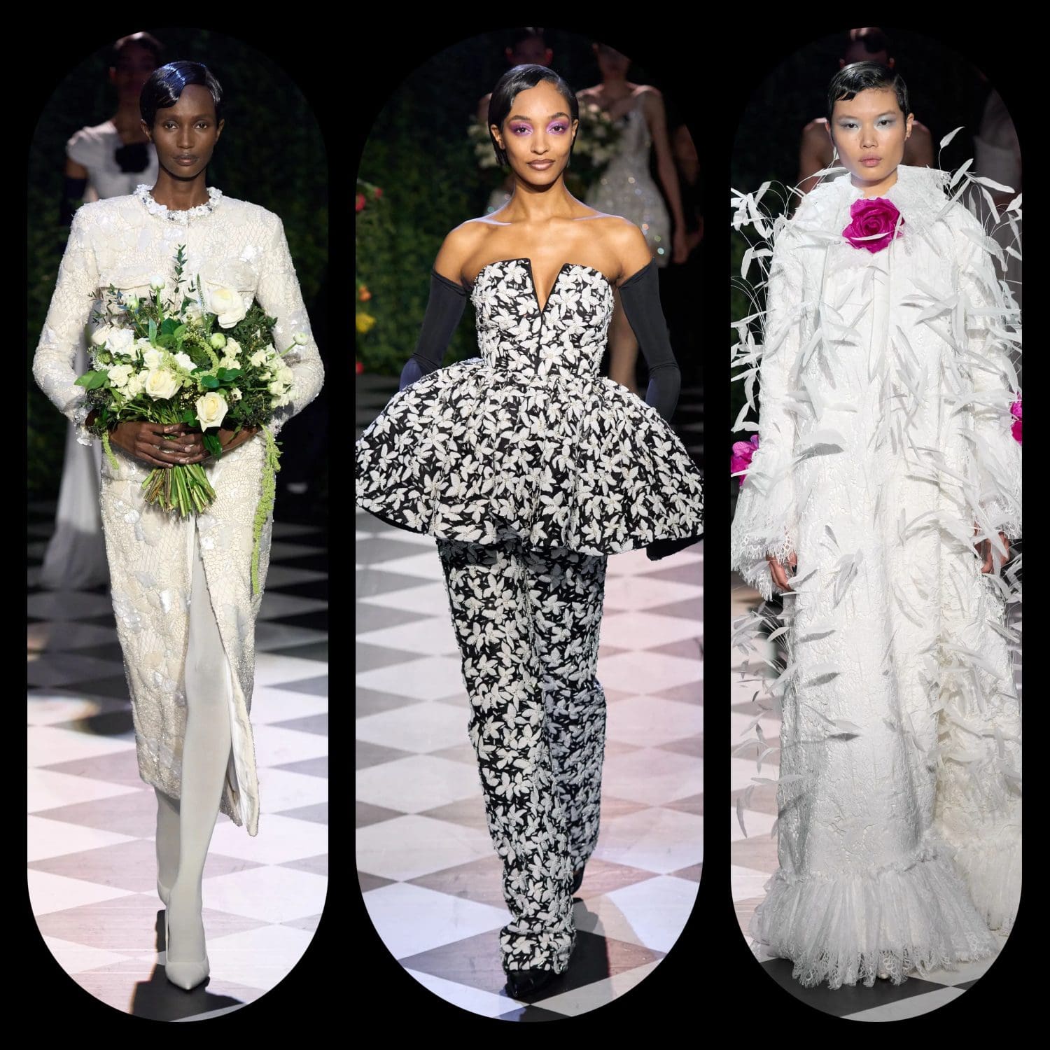 3 Richard Quinn Autunno Inverno 2023 2024 Londra Runway Magazine