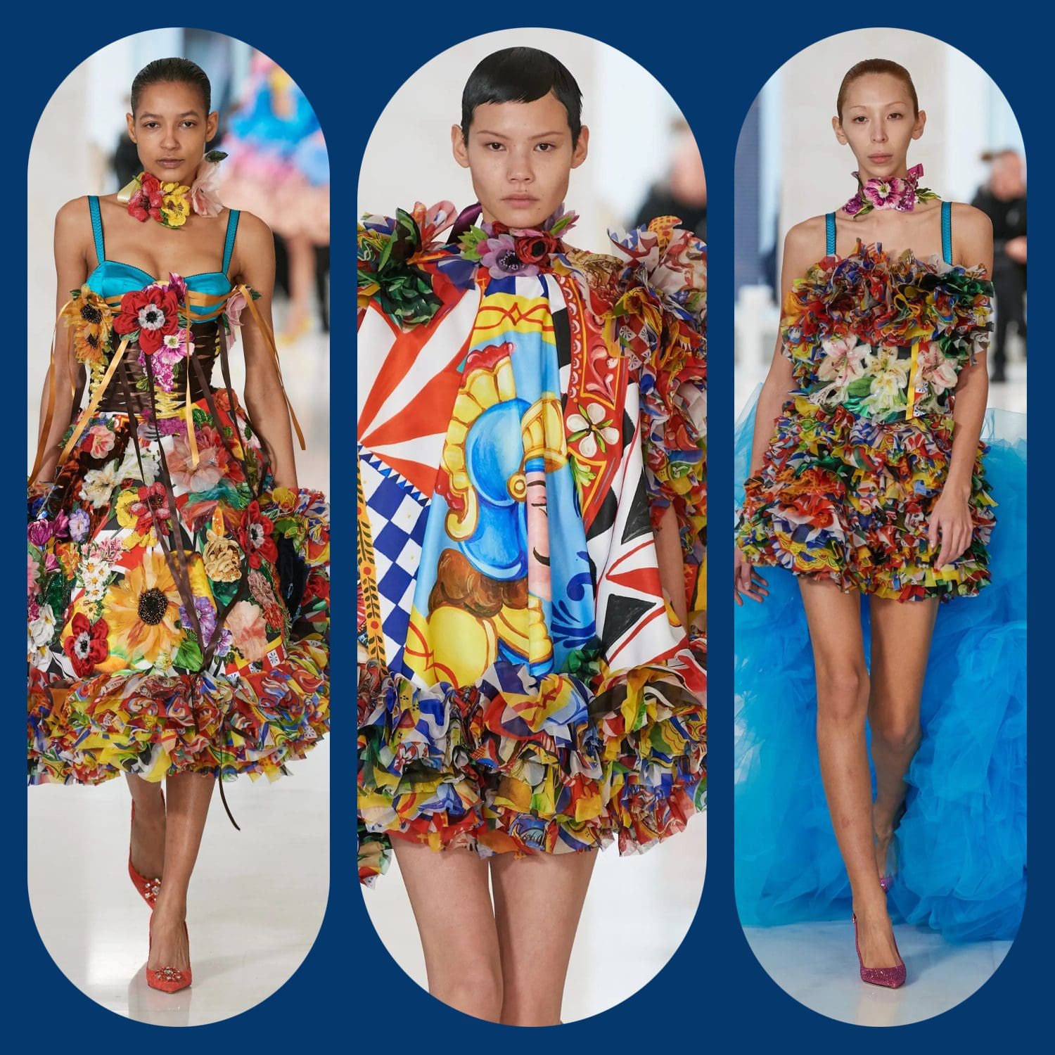 3 Томо Коидзуми Dolce Gabbana Осень Зима 2023 2024 Милан Runway Журнал