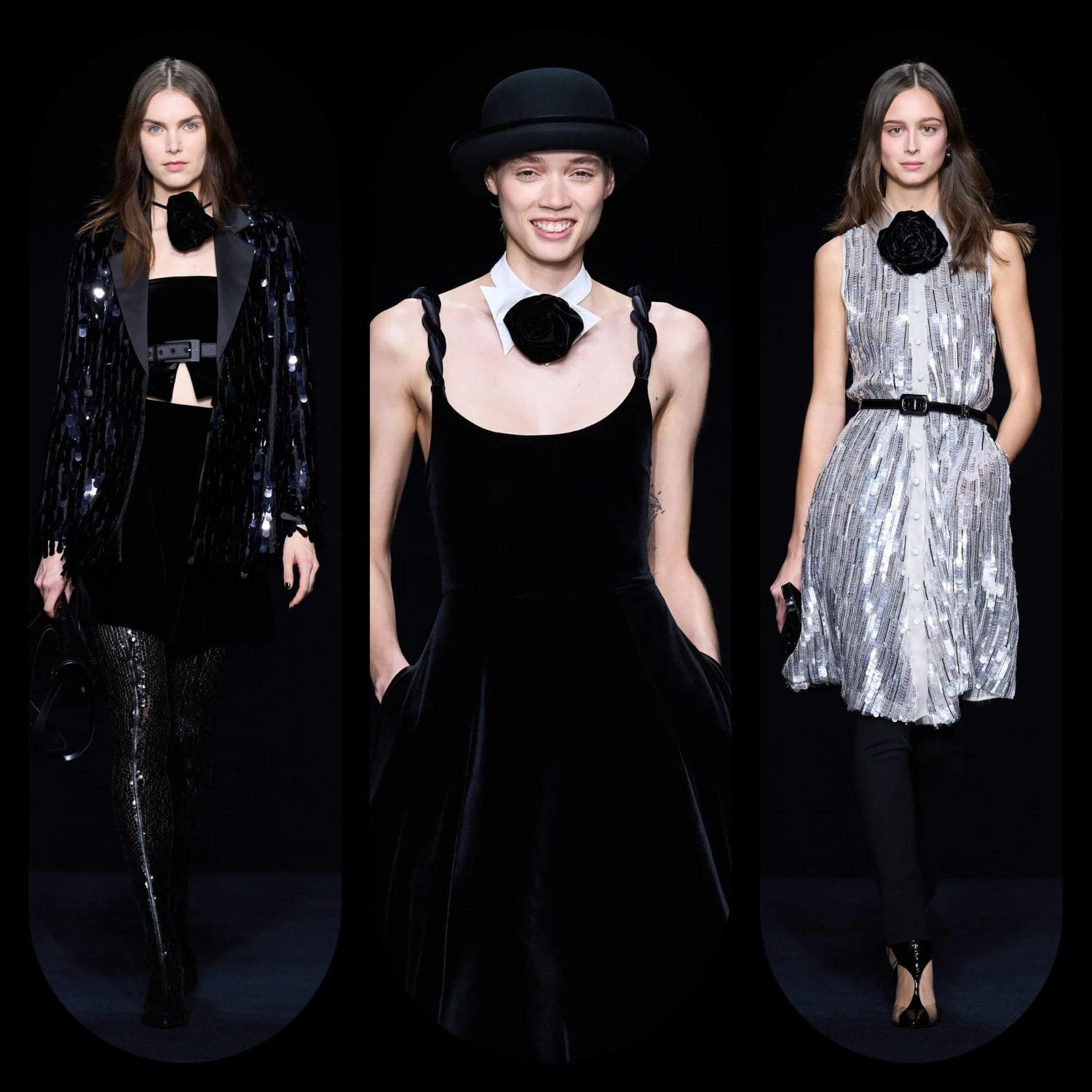 5 Emporio Armani Outono Inverno 2023 2024 Pronto para vestir Runway revista