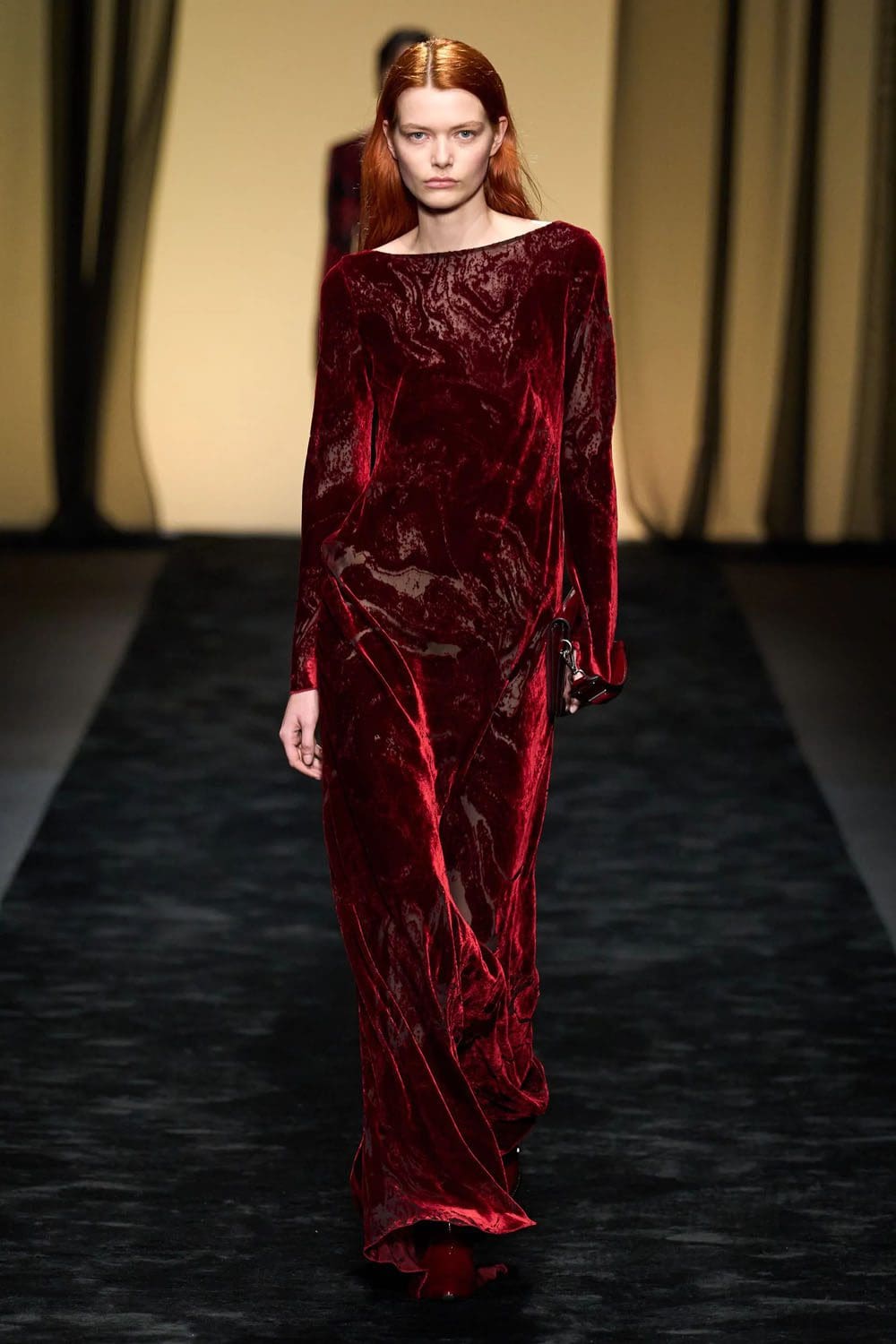 Alberta Ferretti Осень Зима 2023 2024 Готовая Одежда Runway Журнал 36