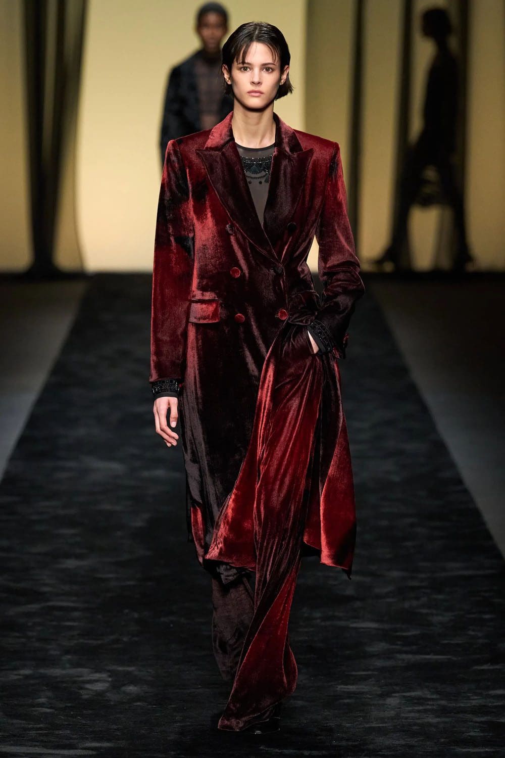 Alberta Ferretti Осень Зима 2023 2024 Готовая Одежда Runway Журнал 37
