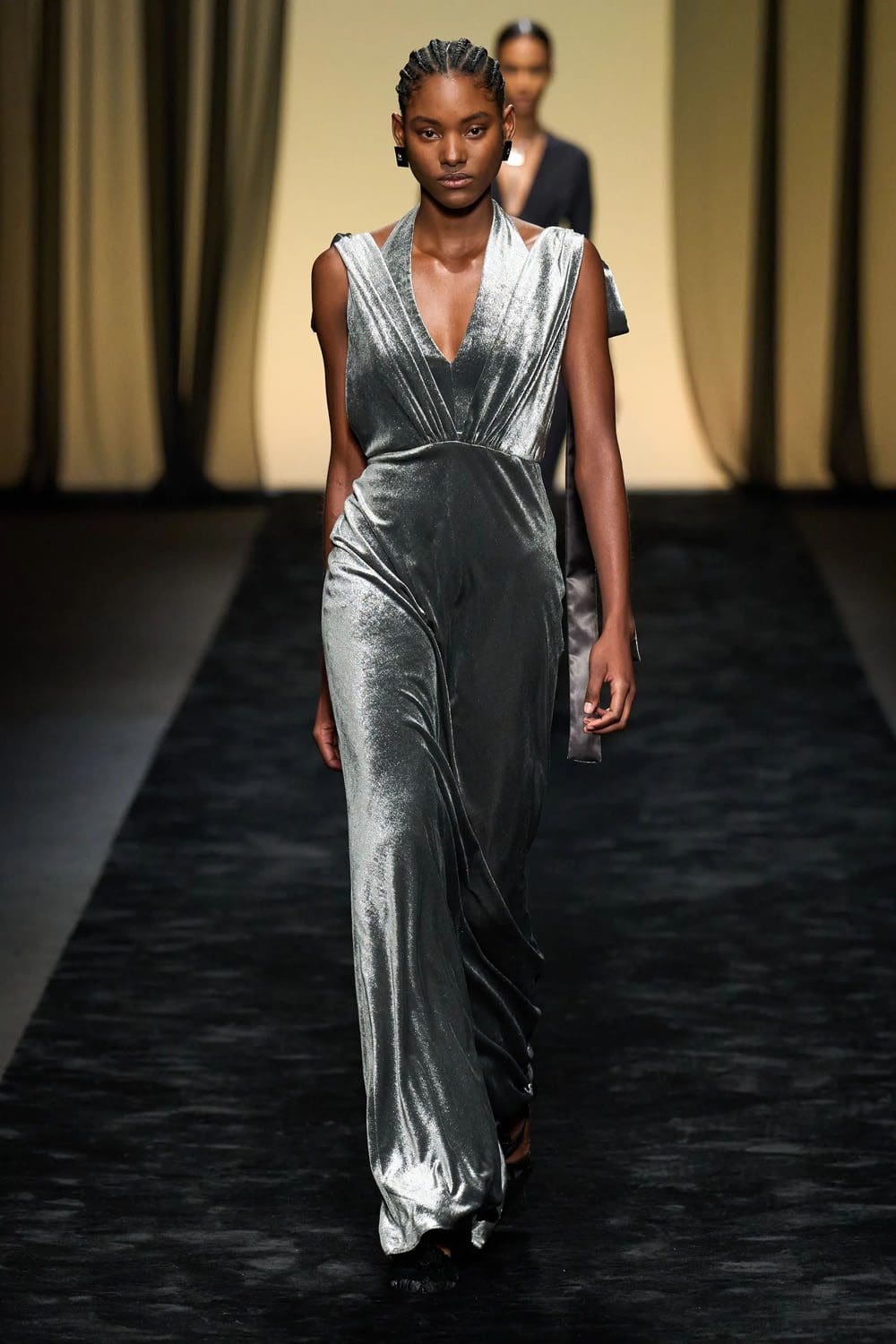 Alberta Ferretti Осень Зима 2023 2024 Готовая Одежда Runway Журнал 46