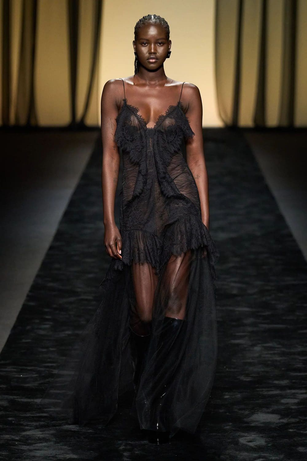 Alberta Ferretti Осень Зима 2023 2024 Готовая Одежда Runway Журнал 55