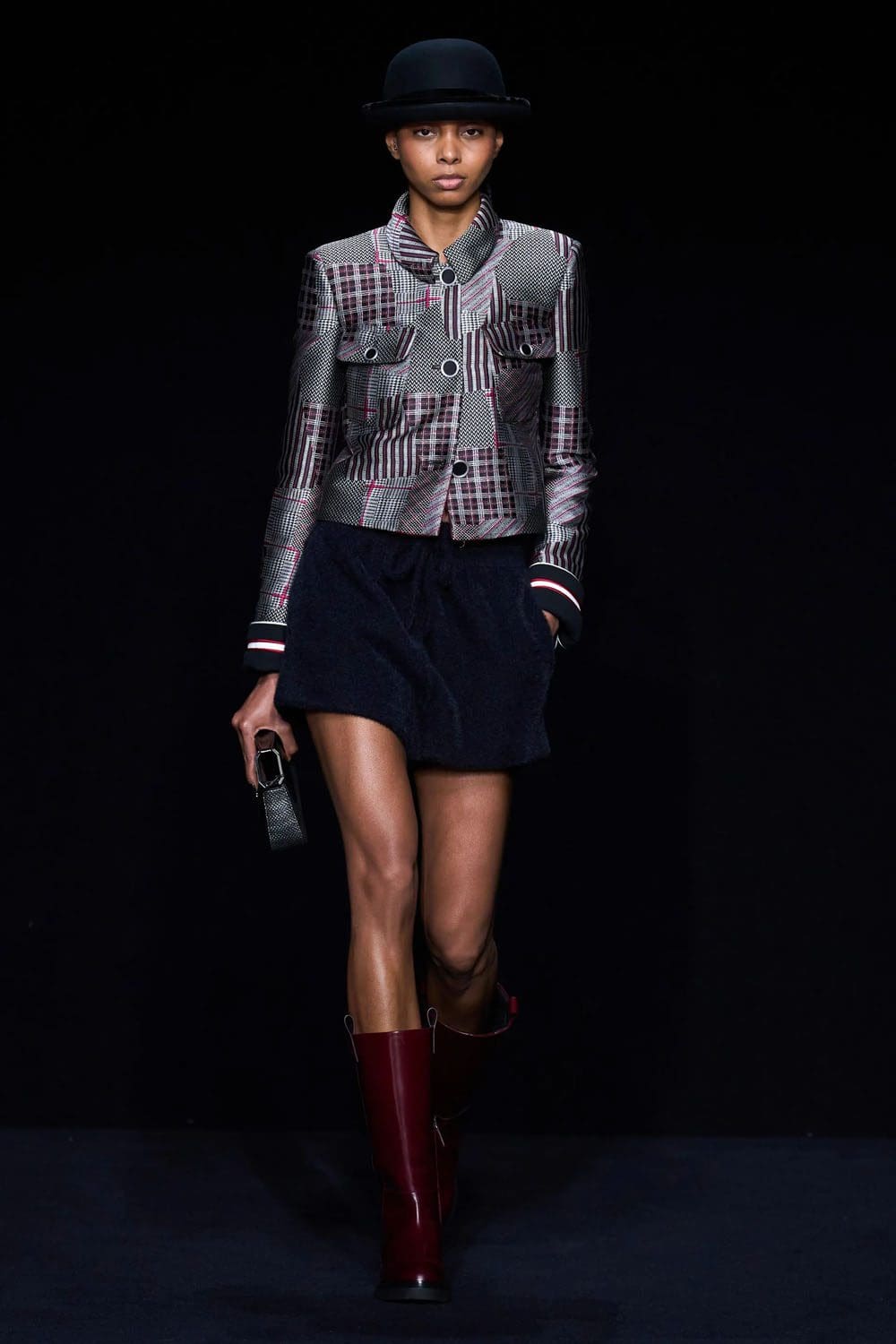 Emporio Armani outono inverno 2023 2024 pronto para vestir Runway Revista 10