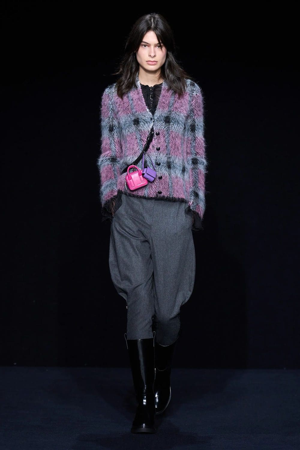 Emporio Armani outono inverno 2023 2024 pronto para vestir Runway Revista 13