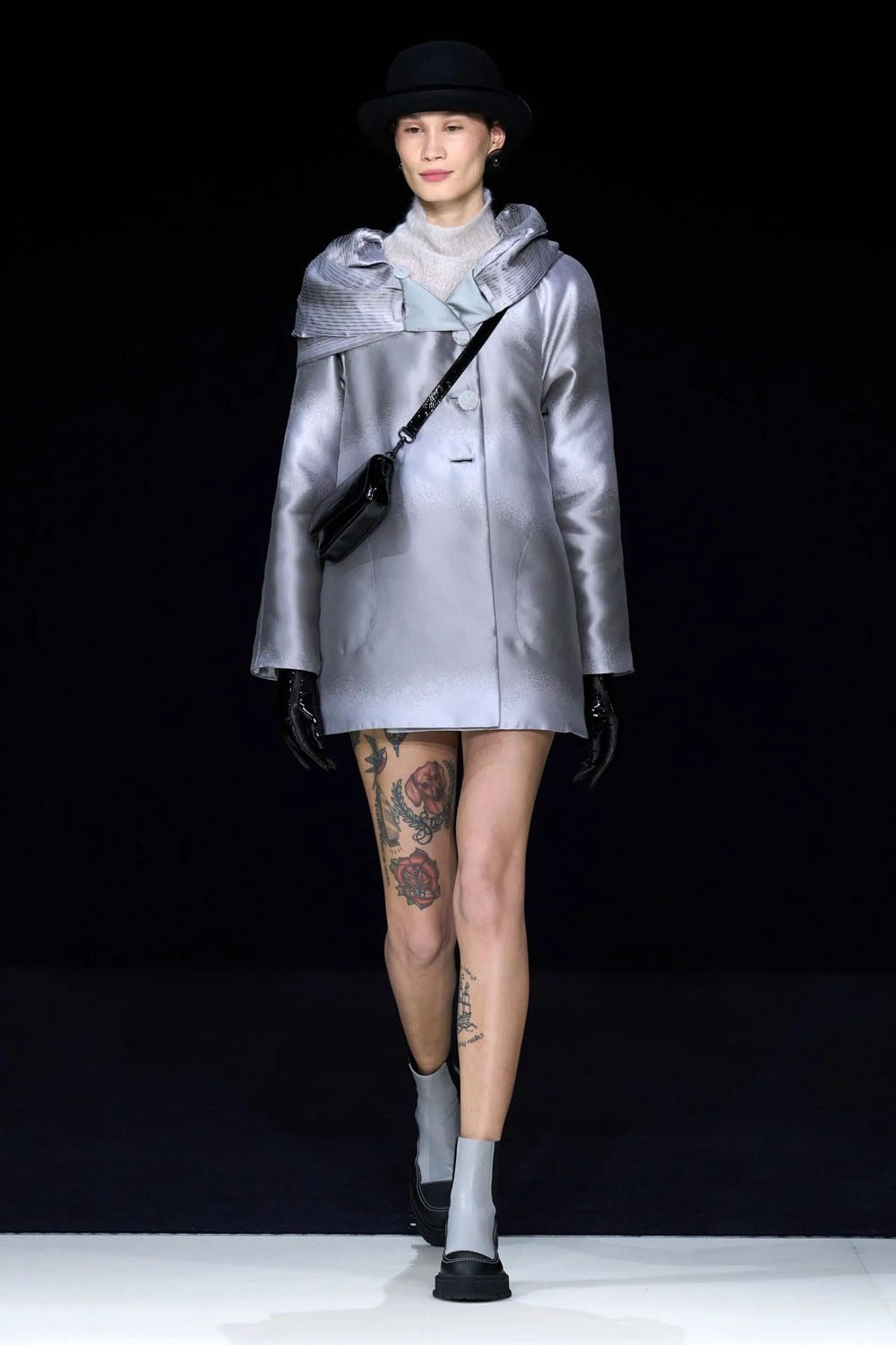 Emporio Armani outono inverno 2023 2024 pronto para vestir Runway Revista 2
