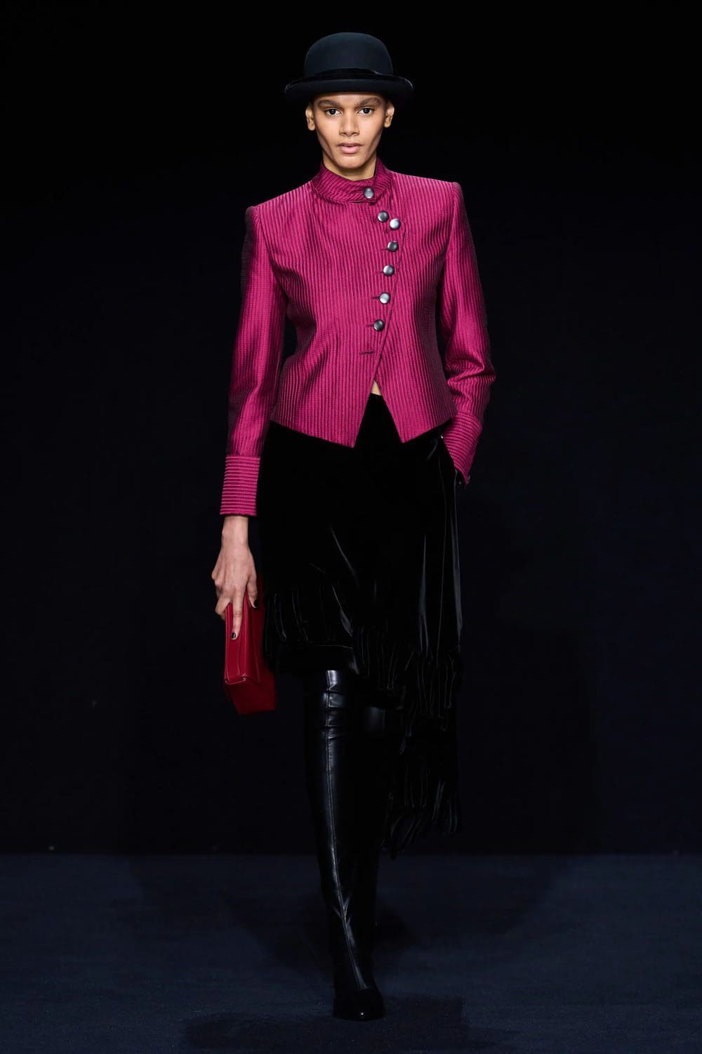 Emporio Armani outono inverno 2023 2024 pronto para vestir Runway Revista 24