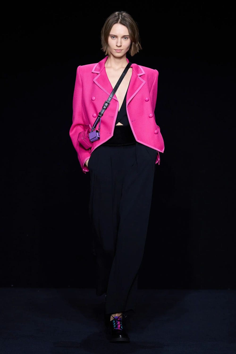 Emporio Armani outono inverno 2023 2024 pronto para vestir Runway Revista 32