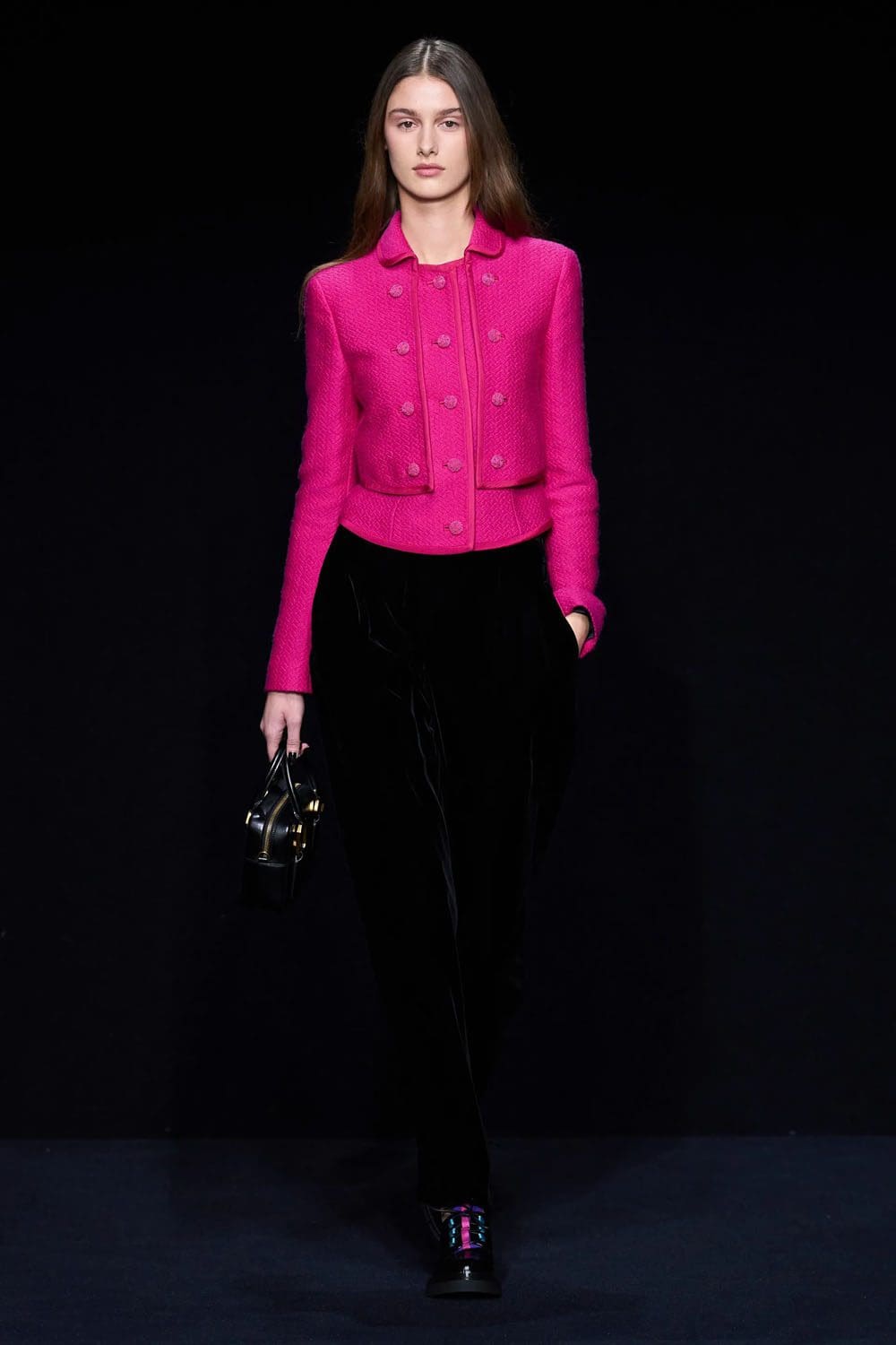 Emporio Armani outono inverno 2023 2024 pronto para vestir Runway Revista 33