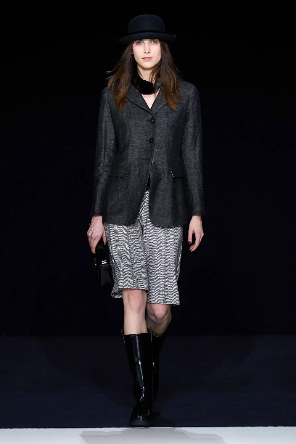 Emporio Armani outono inverno 2023 2024 pronto para vestir Runway Revista 4