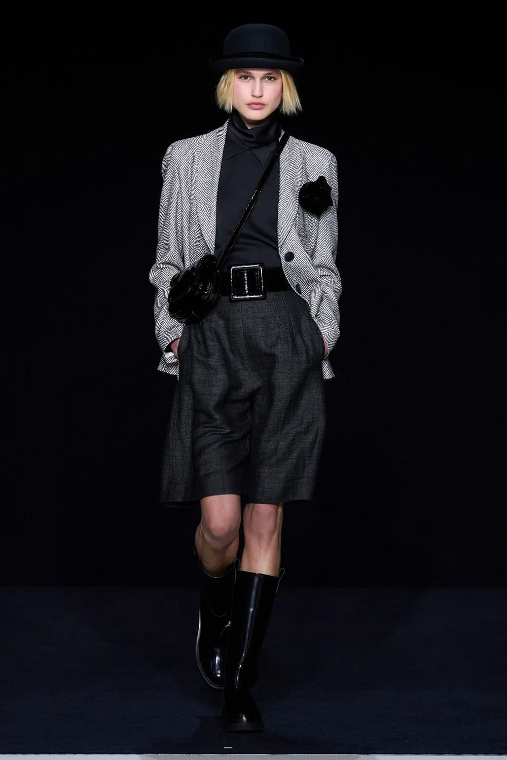 Emporio Armani outono inverno 2023 2024 pronto para vestir Runway Revista 5