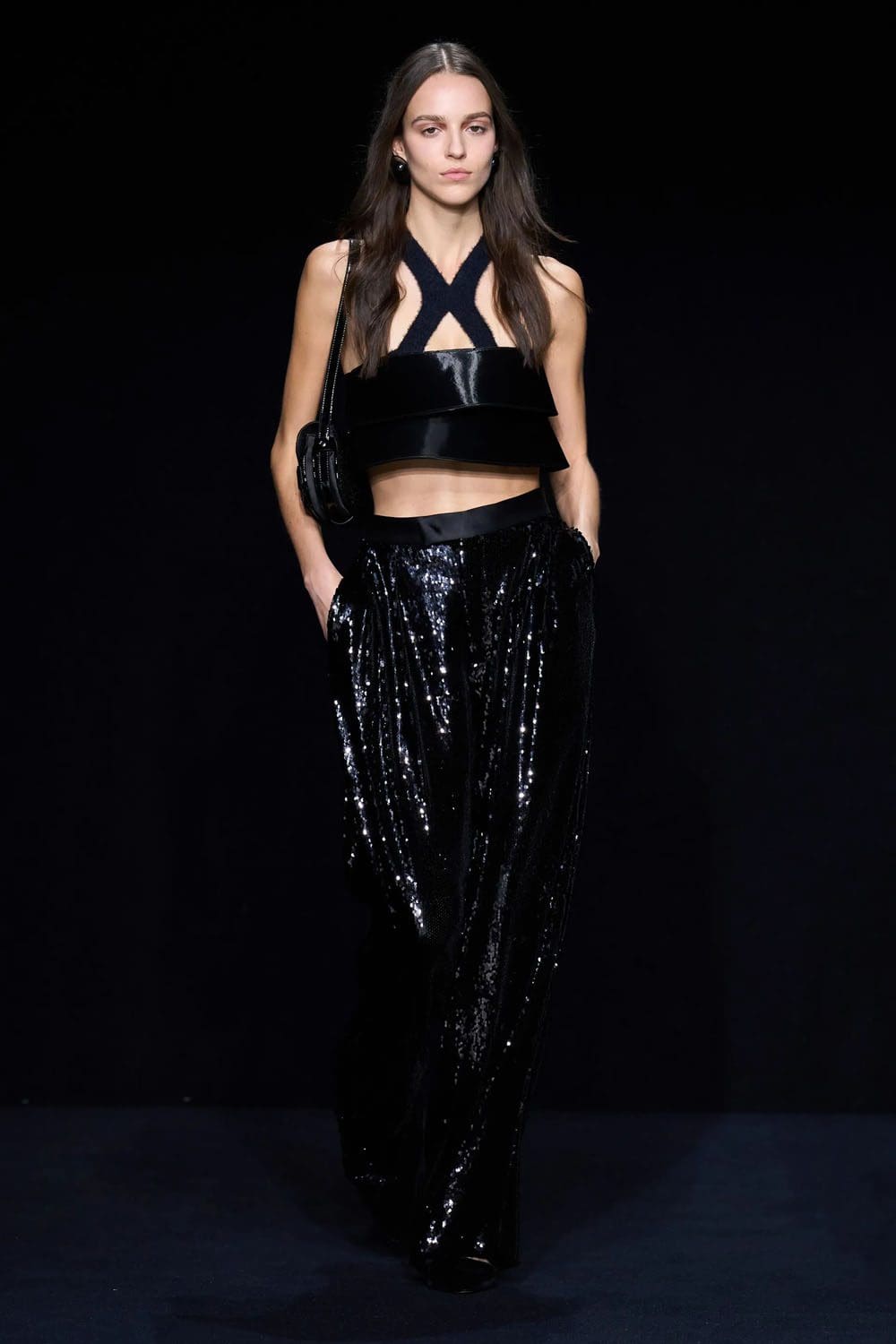 Emporio Armani outono inverno 2023 2024 pronto para vestir Runway Revista 55