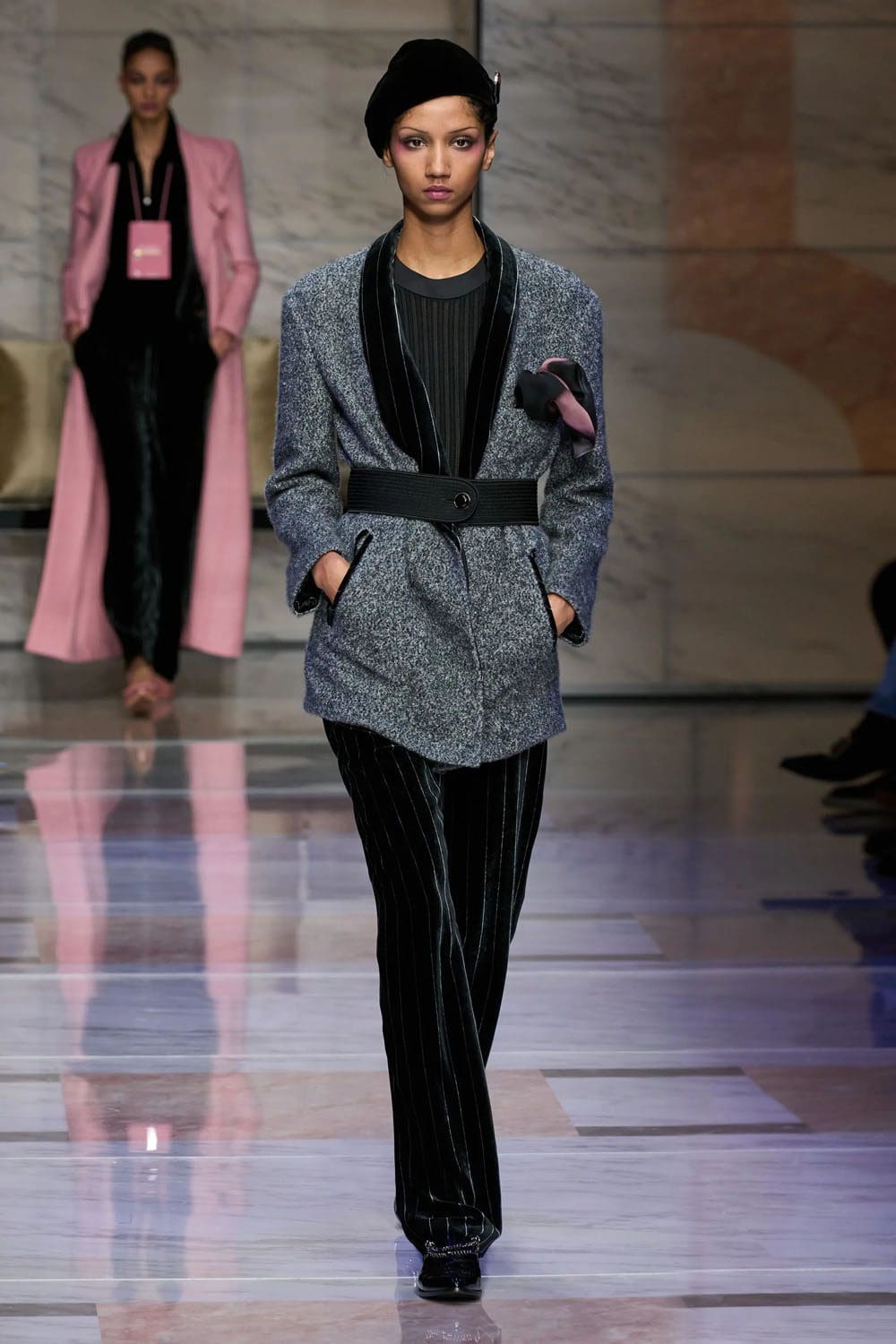 ジョルジオ アルマーニ 秋冬 2023 2024 ミラノ Runway 雑誌34