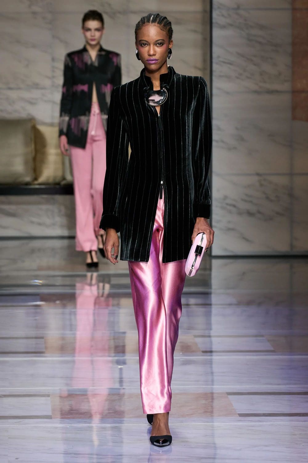 ジョルジオ アルマーニ 秋冬 2023 2024 ミラノ Runway 雑誌38