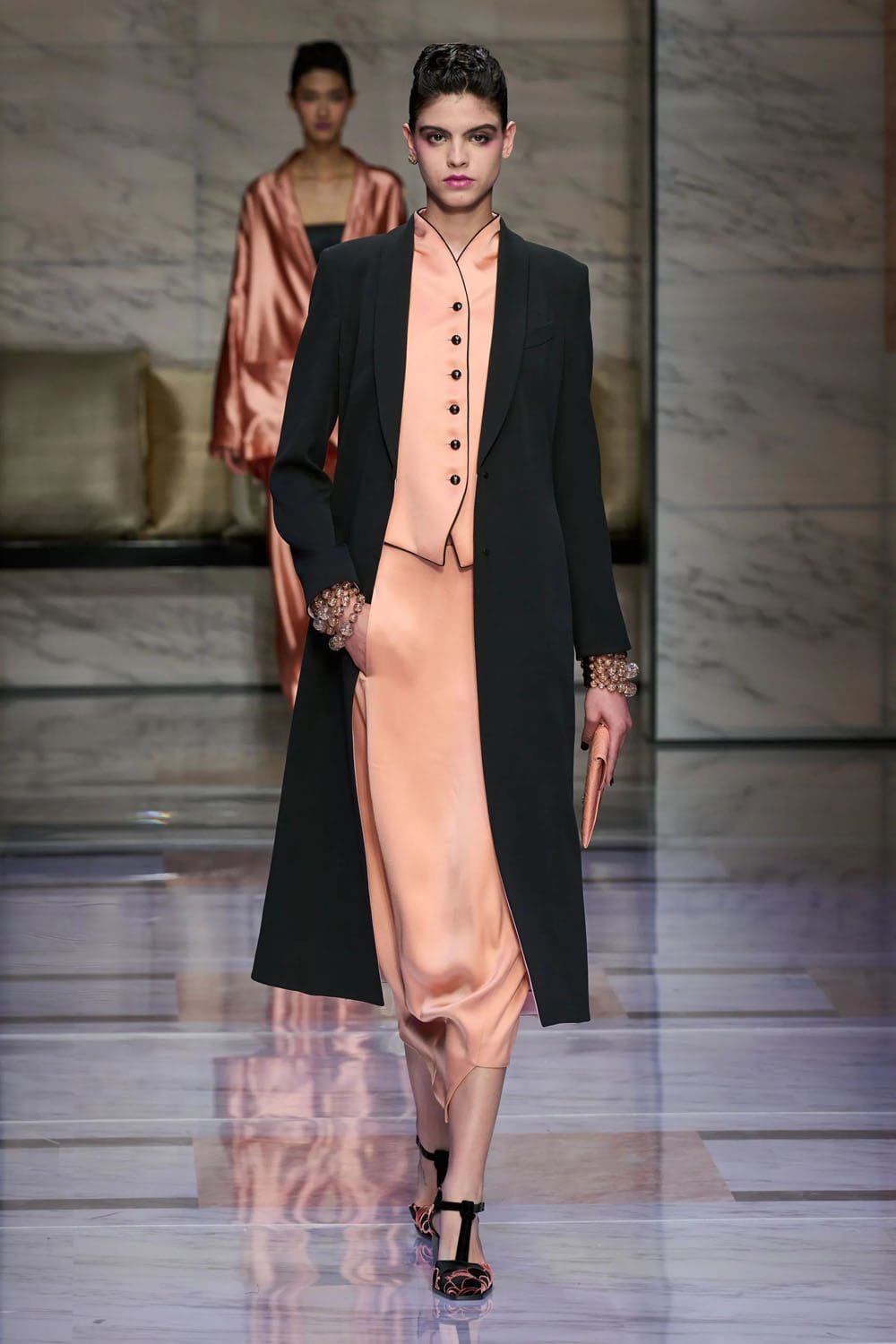 ジョルジオ アルマーニ 秋冬 2023 2024 ミラノ Runway 雑誌60