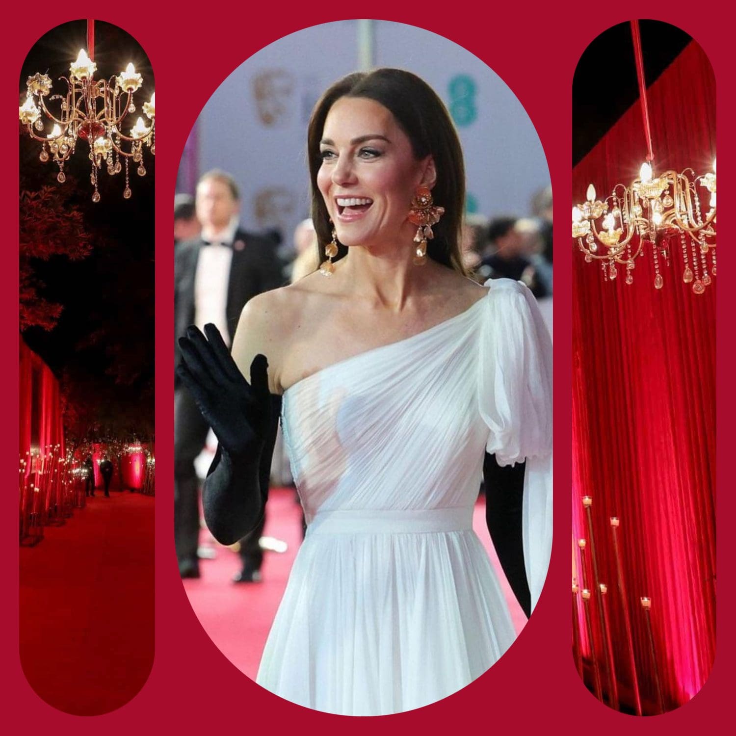 Кейт Миддлтон, принцесса Уэльская, премия BAFTA 2023 в Лондоне Runway Журнал 2 1
