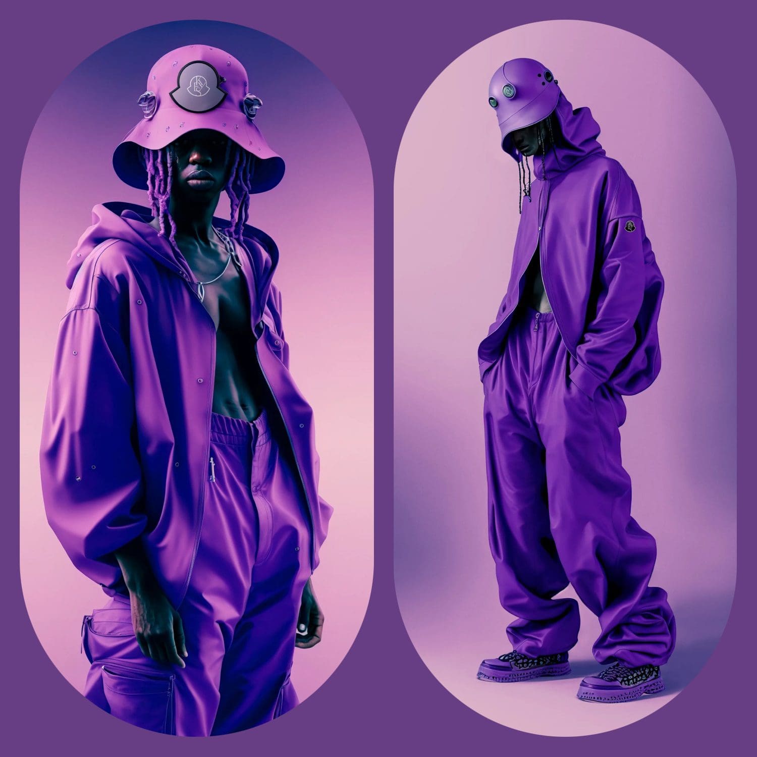 Moncler Genius 2023 Алисия Киз Лондон Runway Журнал