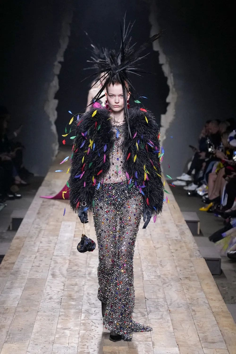 Moschino Outono Inverno 2023 2024 Milão Runway Revista 43