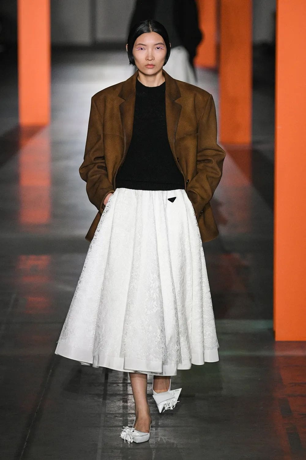 Prada 2023 秋冬 2024 米兰 Runway 5杂志
