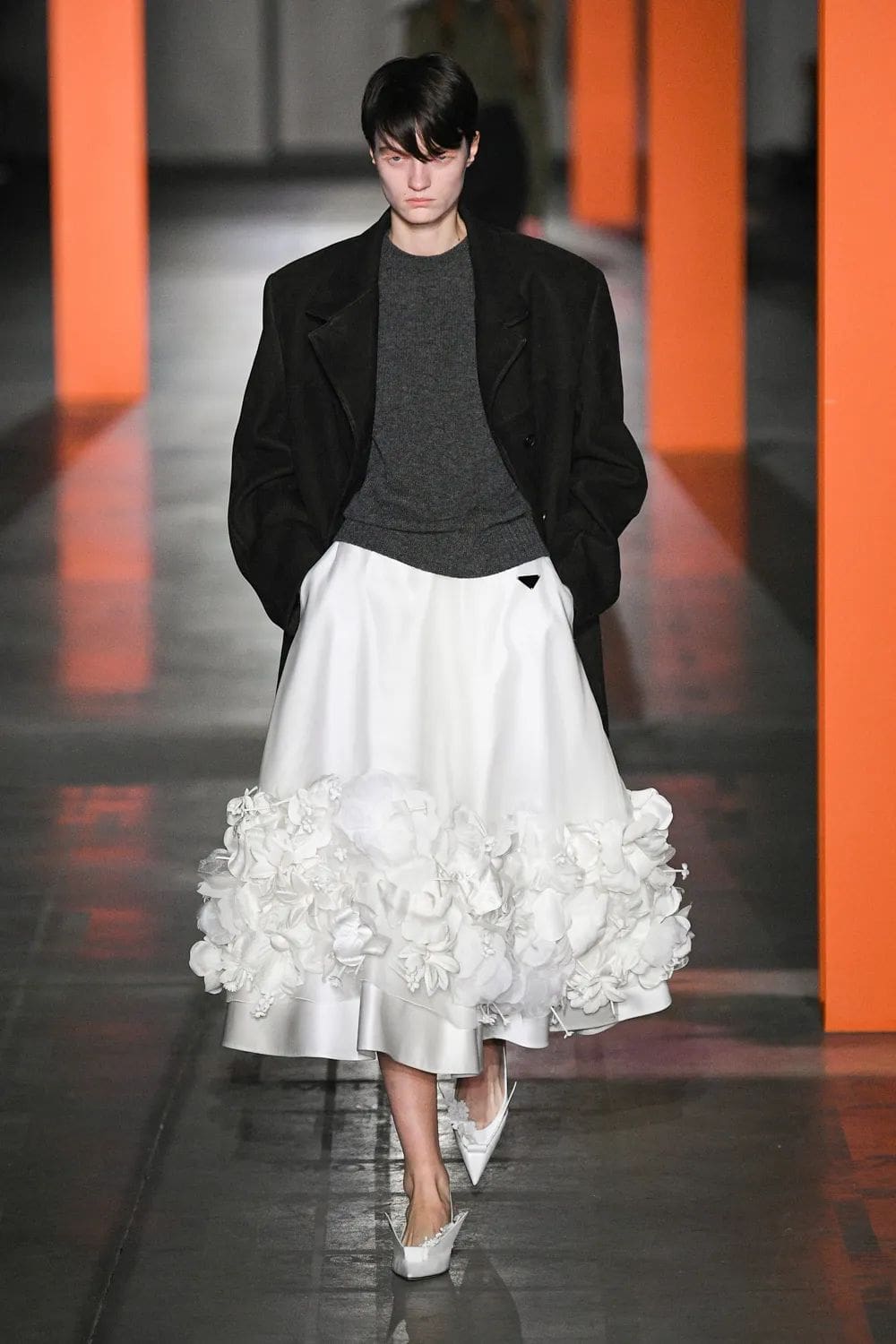 Prada 2023 秋冬 2024 米兰 Runway 6杂志
