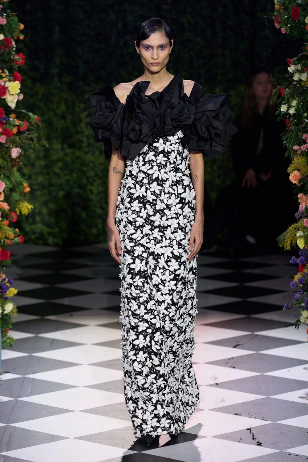 Richard Quinn Autunno Inverno 2023 2024 Londra Runway 19 Magazine