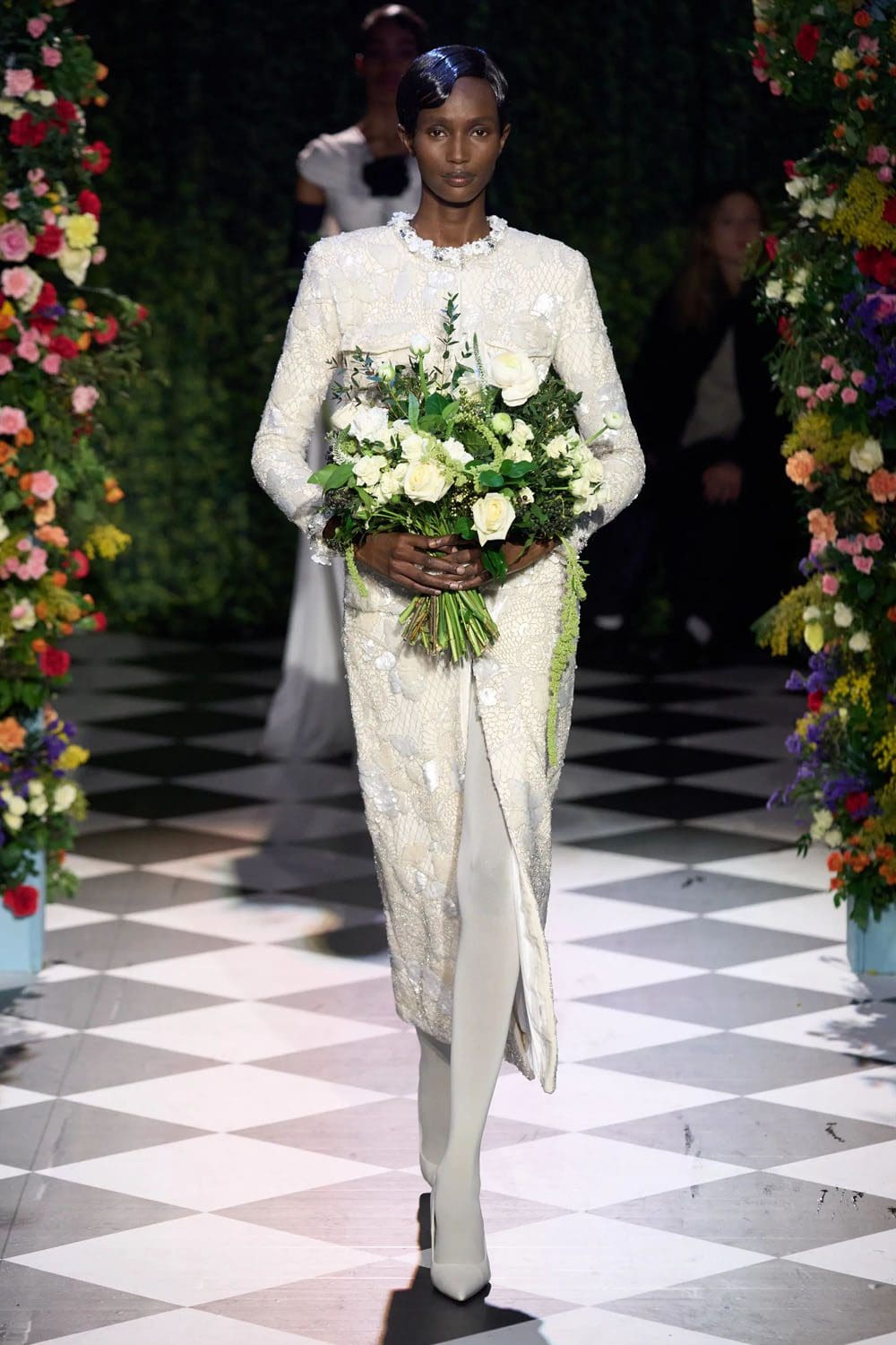 Richard Quinn Autunno Inverno 2023 2024 Londra Runway 35 Magazine