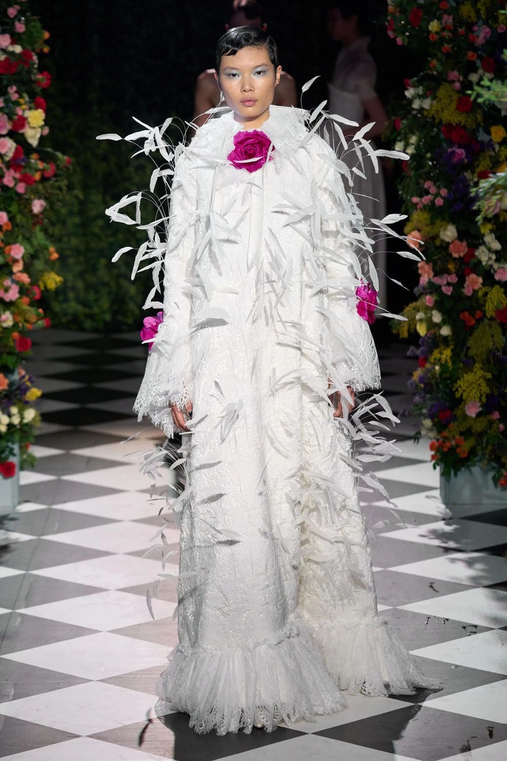 Richard Quinn Autunno Inverno 2023 2024 Londra Runway 40 Magazine