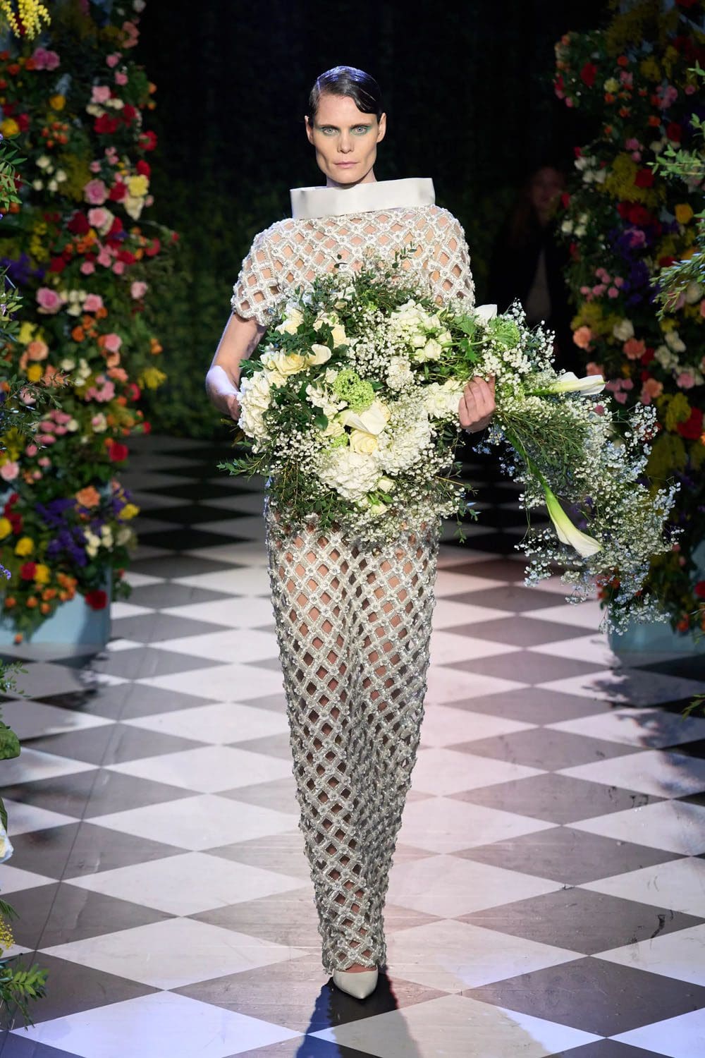 Richard Quinn Autunno Inverno 2023 2024 Londra Runway 45 Magazine