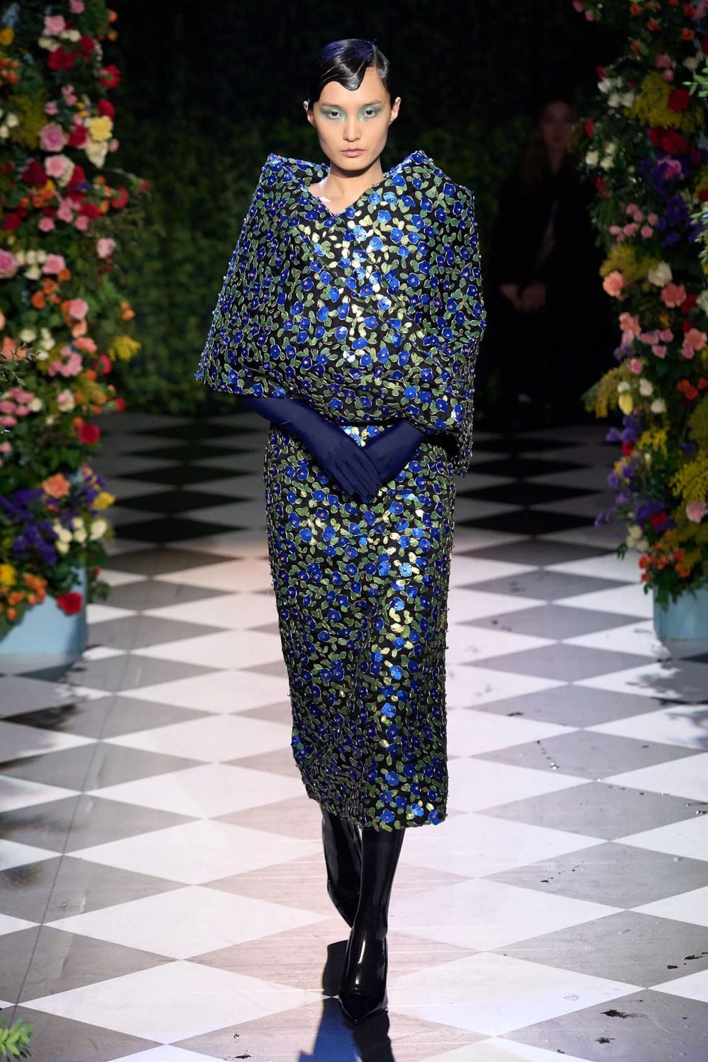 Richard Quinn Autunno Inverno 2023 2024 Londra Runway 9 Magazine