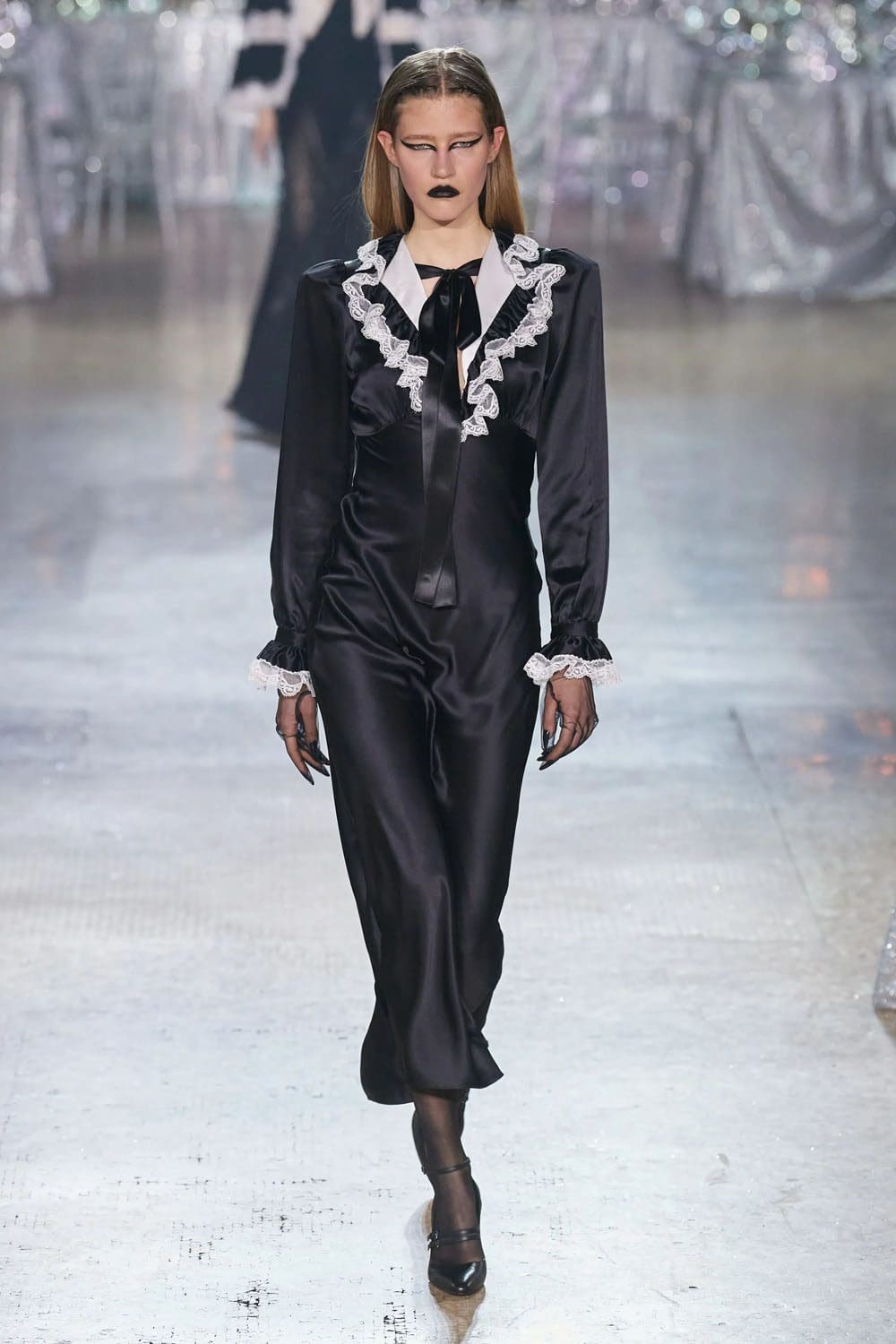 Rodarte Осень Зима 2023 2024 Нью-Йорк Runway Журнал 16