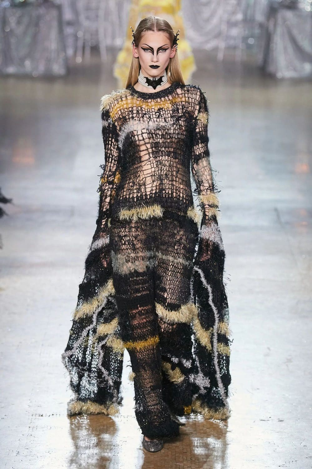 Rodarte Осень Зима 2023 2024 Нью-Йорк Runway Журнал 37