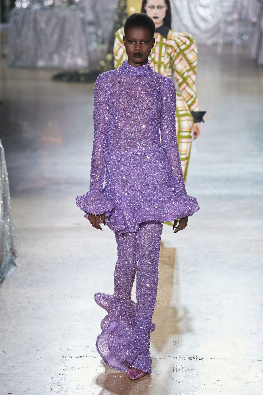 Rodarte Осень Зима 2023 2024 Нью-Йорк Runway Журнал 43