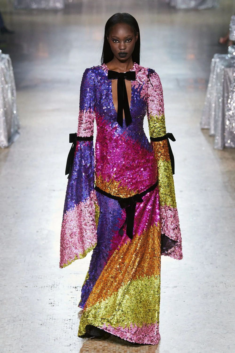 Rodarte Осень Зима 2023 2024 Нью-Йорк Runway Журнал 46