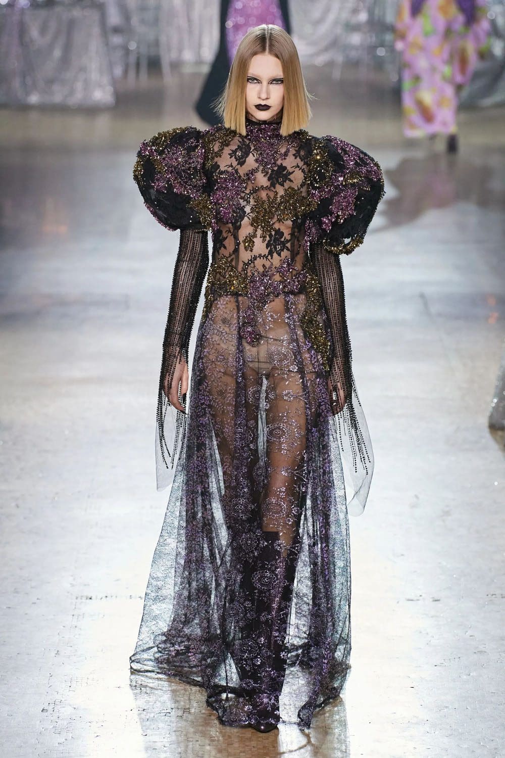 Rodarte Осень Зима 2023 2024 Нью-Йорк Runway Журнал 48