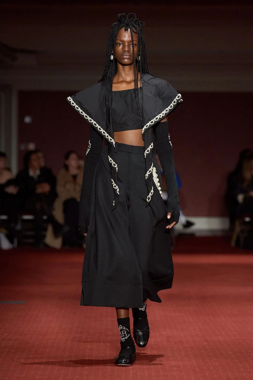 Simone Rocha Fall Winter 2023 2024 Лондон Runway Журнал 19