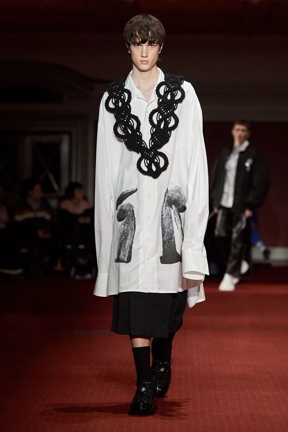 Simone Rocha Fall Winter 2023 2024 Лондон Runway Журнал 39
