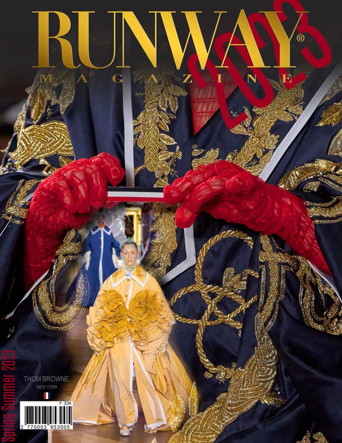 1 Runway Обложка журнала Thom Browne Spring Summer 2023